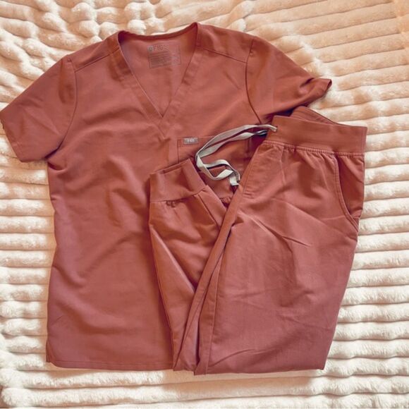 figs scrub set mauve - Picture 1 of 5